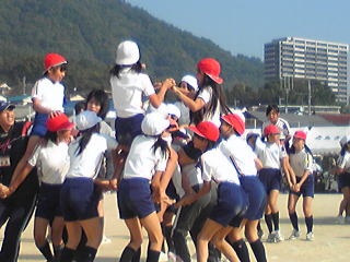 小学生 騎馬戦 